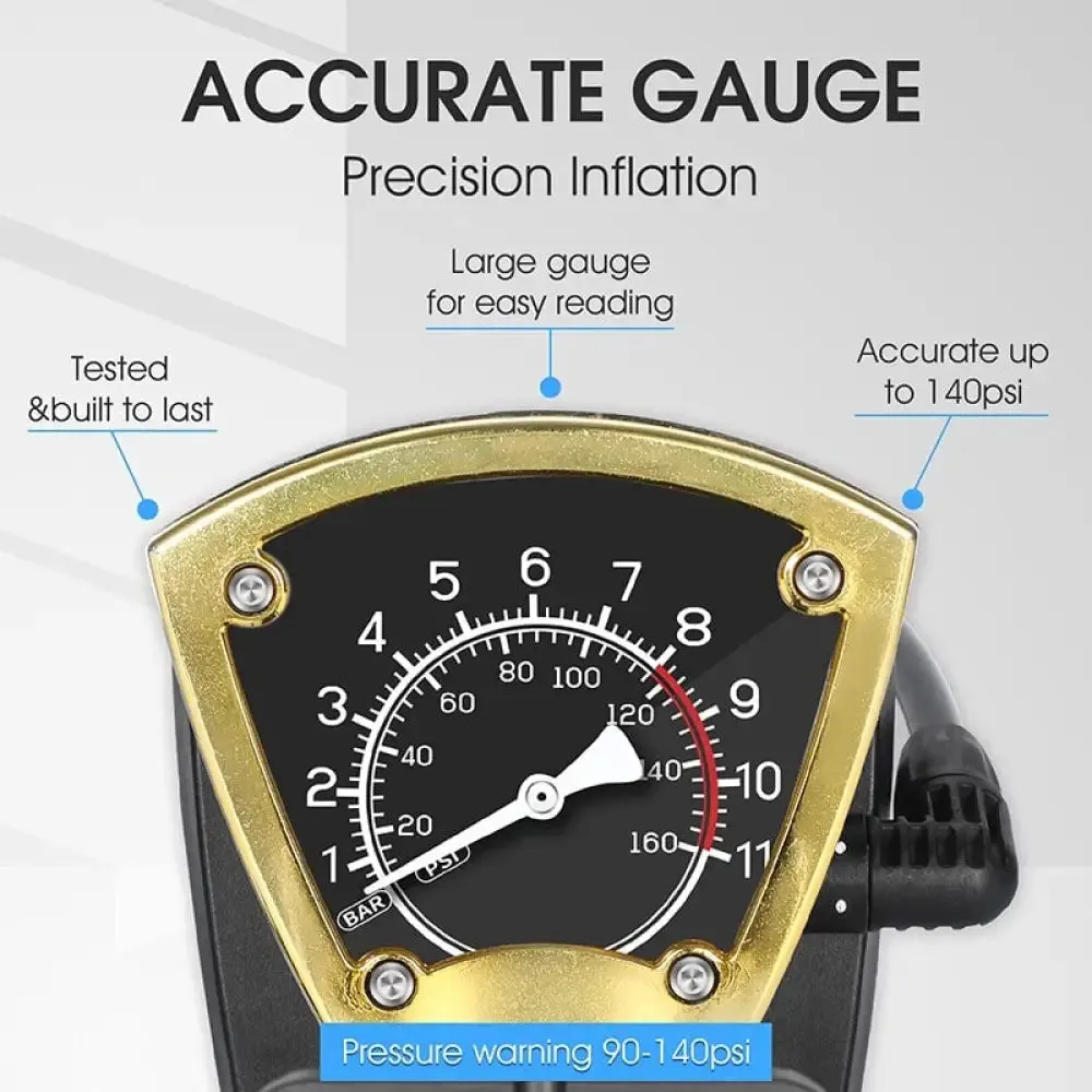 140psi High Pressure Pump with Accurate Guage
