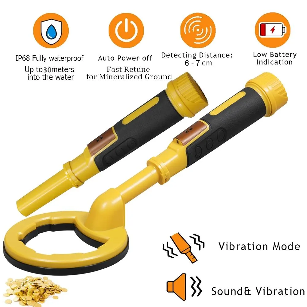 2-in-1 Underwater Metal Detector | 60m Submersible | Dual Function | Treasure Hunting