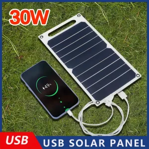 30W Camping Portable Phone Charging Bank
