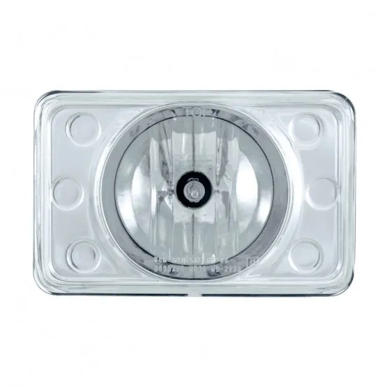 4" x 6" Crystal Projection Headlight - High Beam