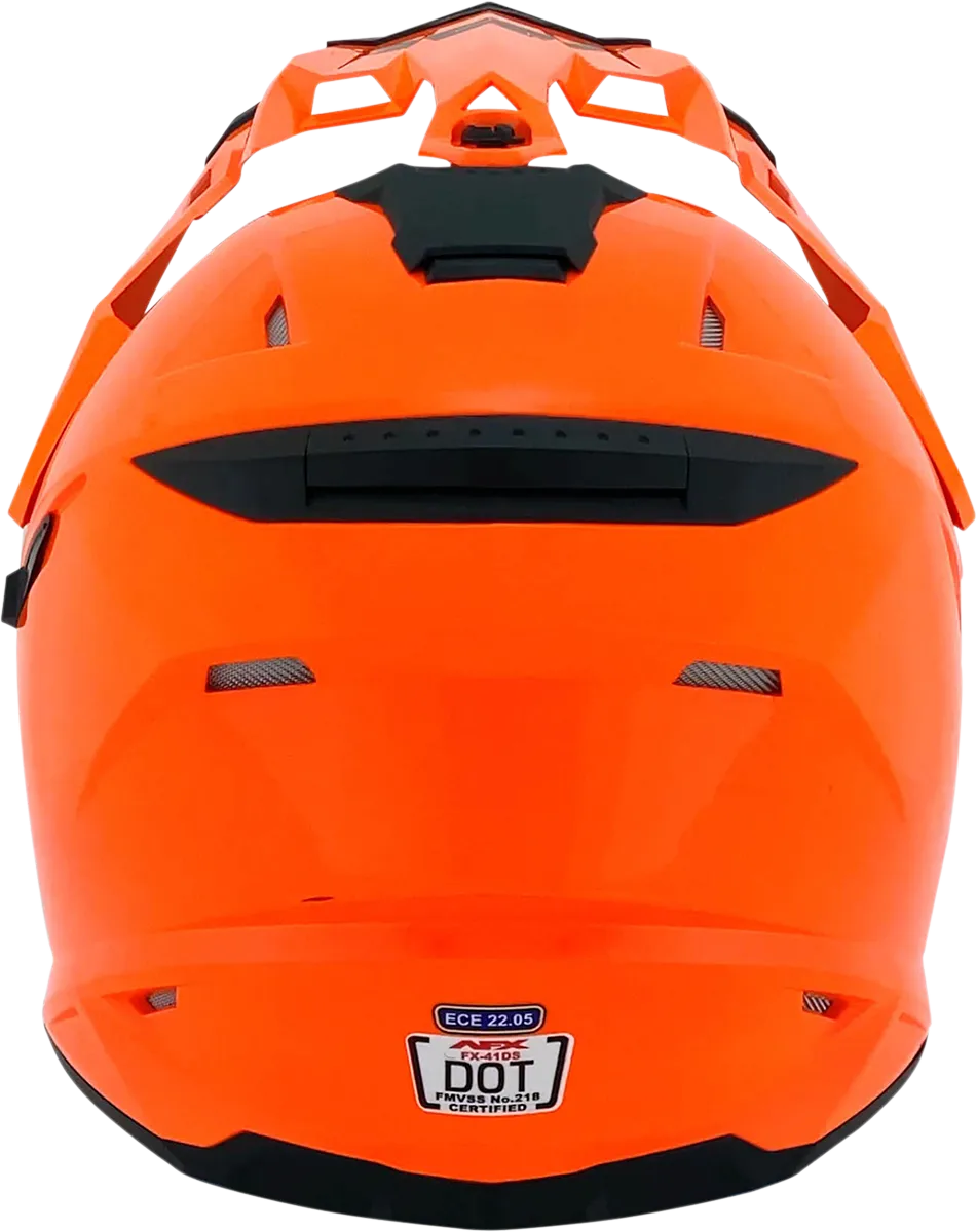 AFX FX-41DS Helmet - Safety Orange - XS 0110-3766