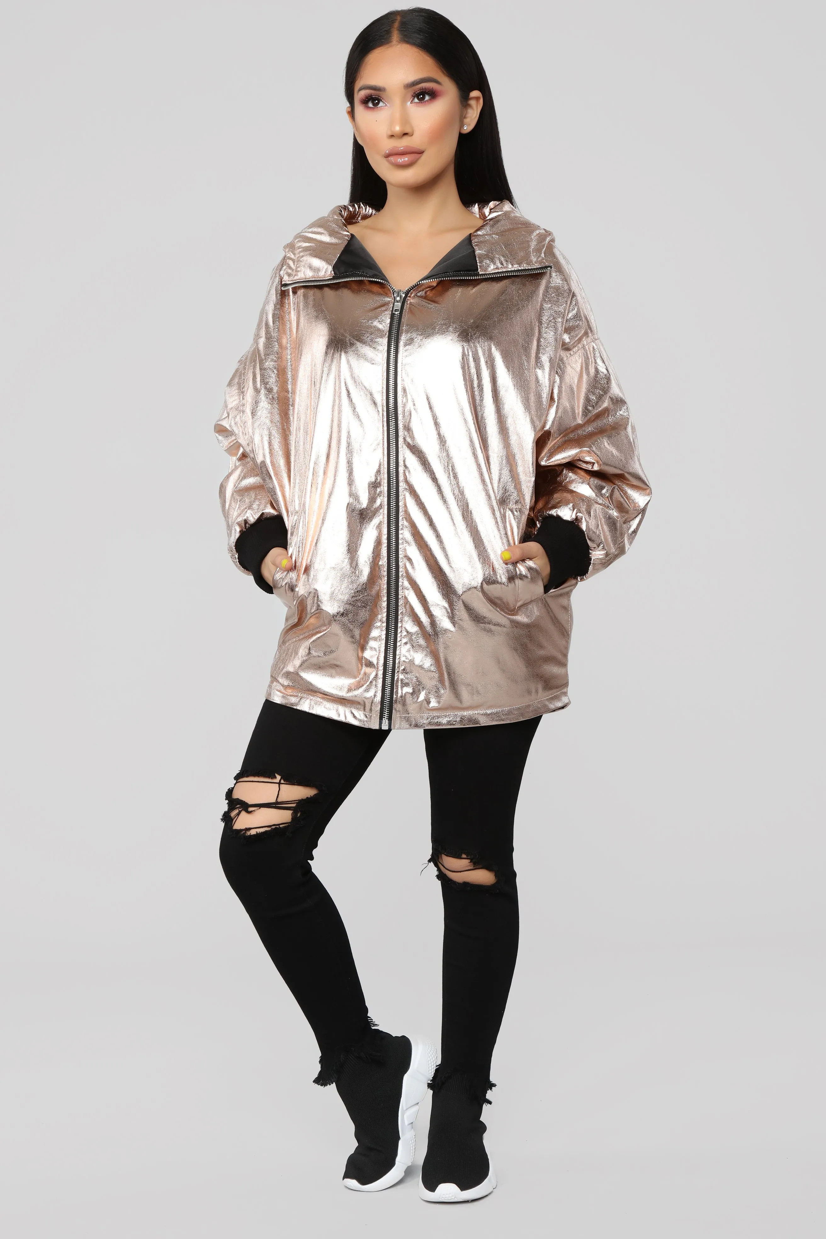 Always Accurate Jacket - Rose Gold