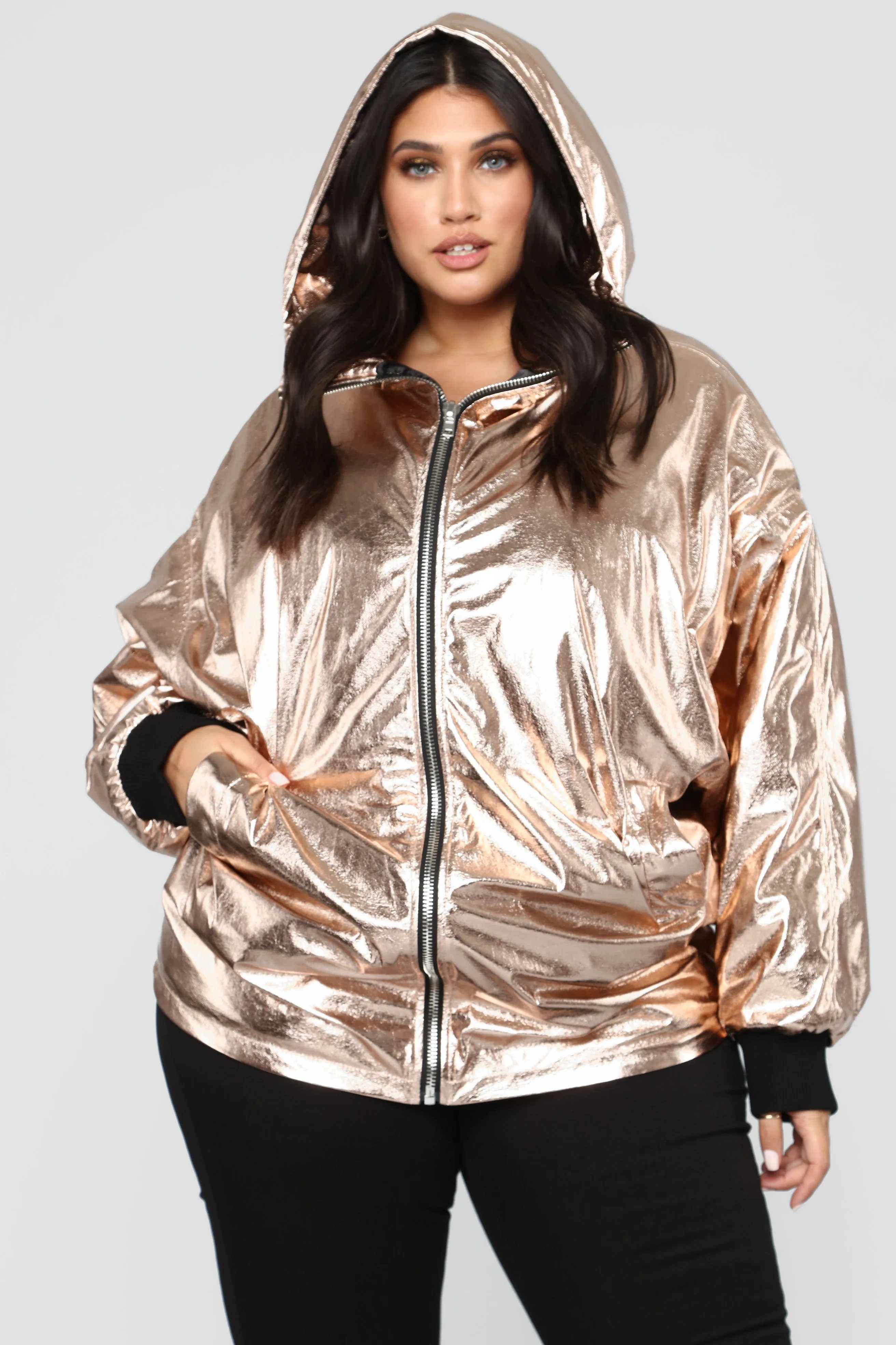 Always Accurate Jacket - Rose Gold