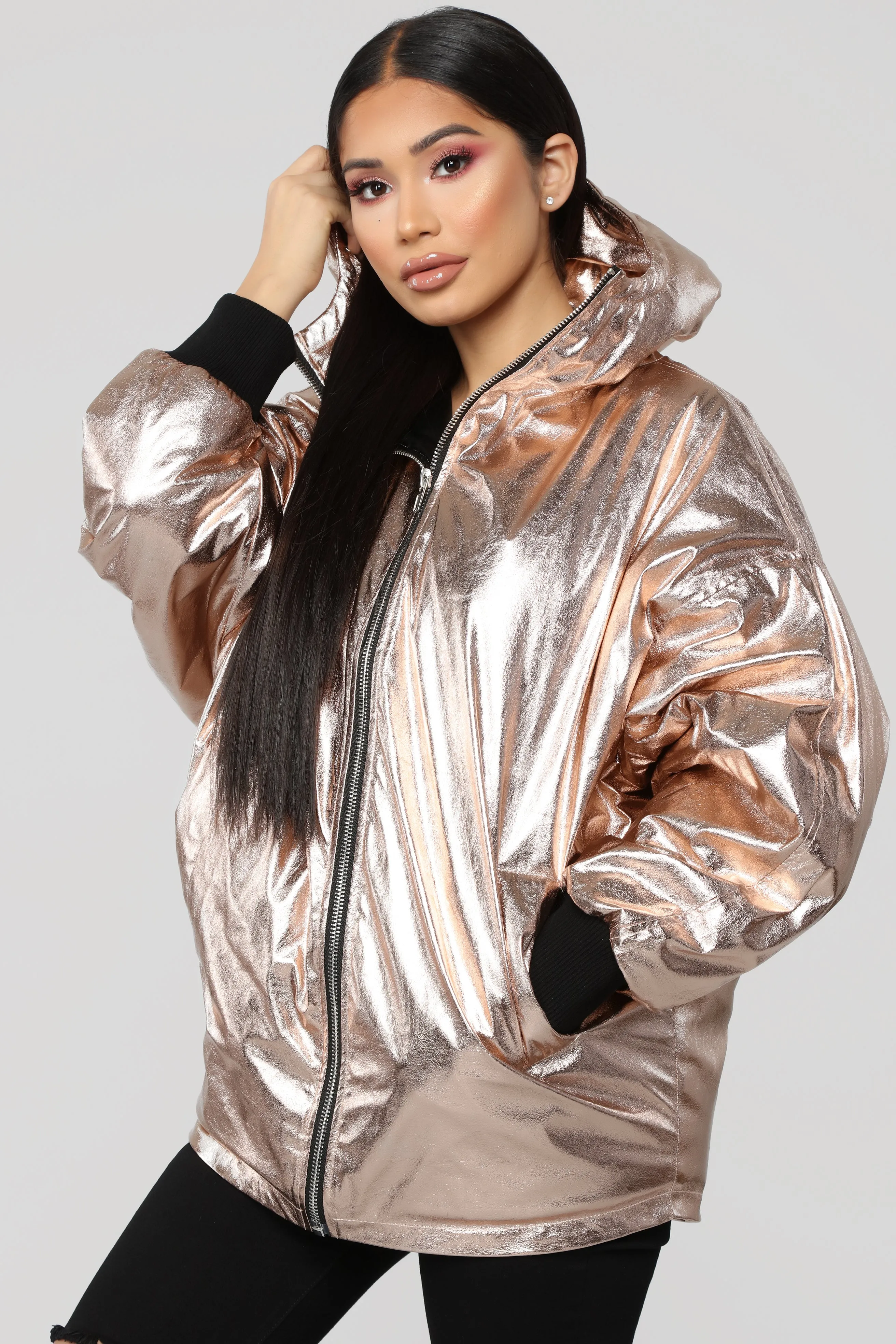 Always Accurate Jacket - Rose Gold