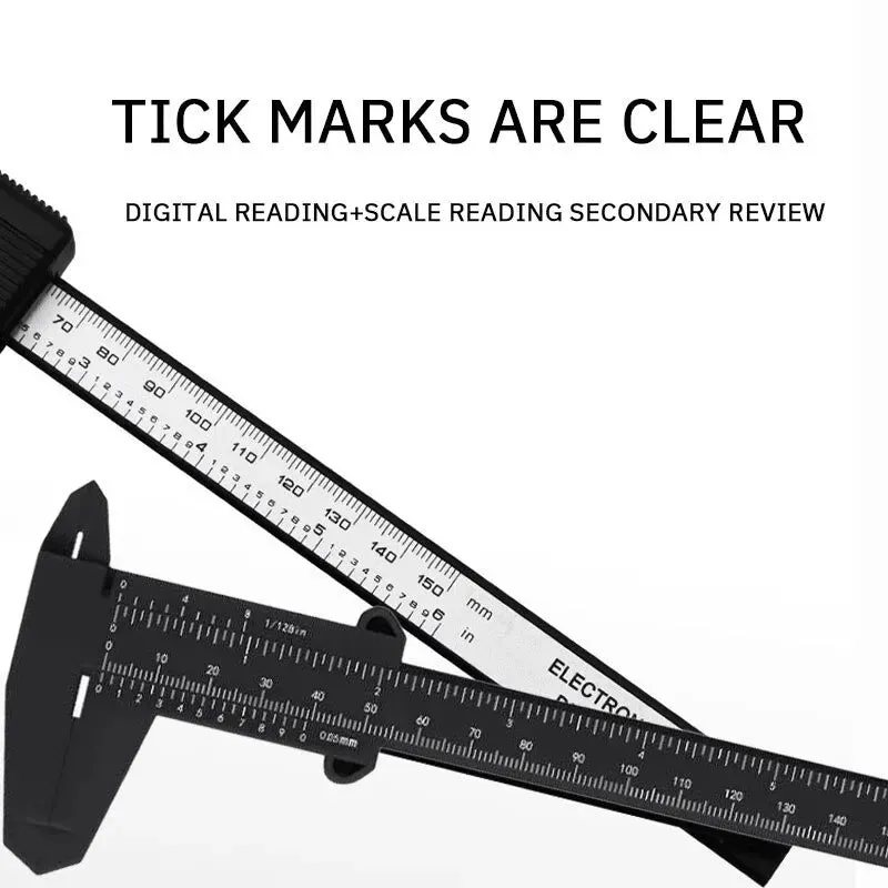 Digital Vernier Caliper 0 150mm Mini Accurate Student Friendly