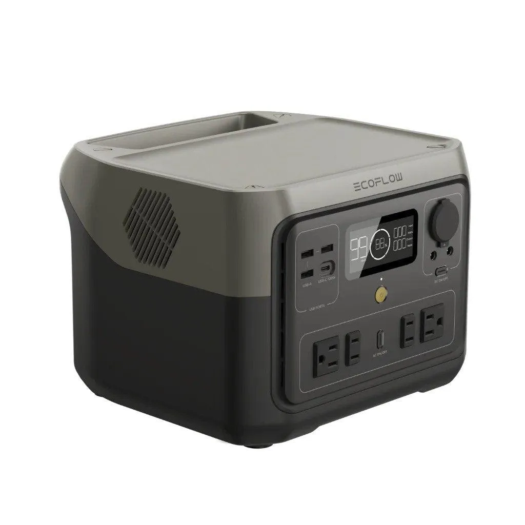 EcoFlow RIVER 2 Max Portable Power Station Solar Generator