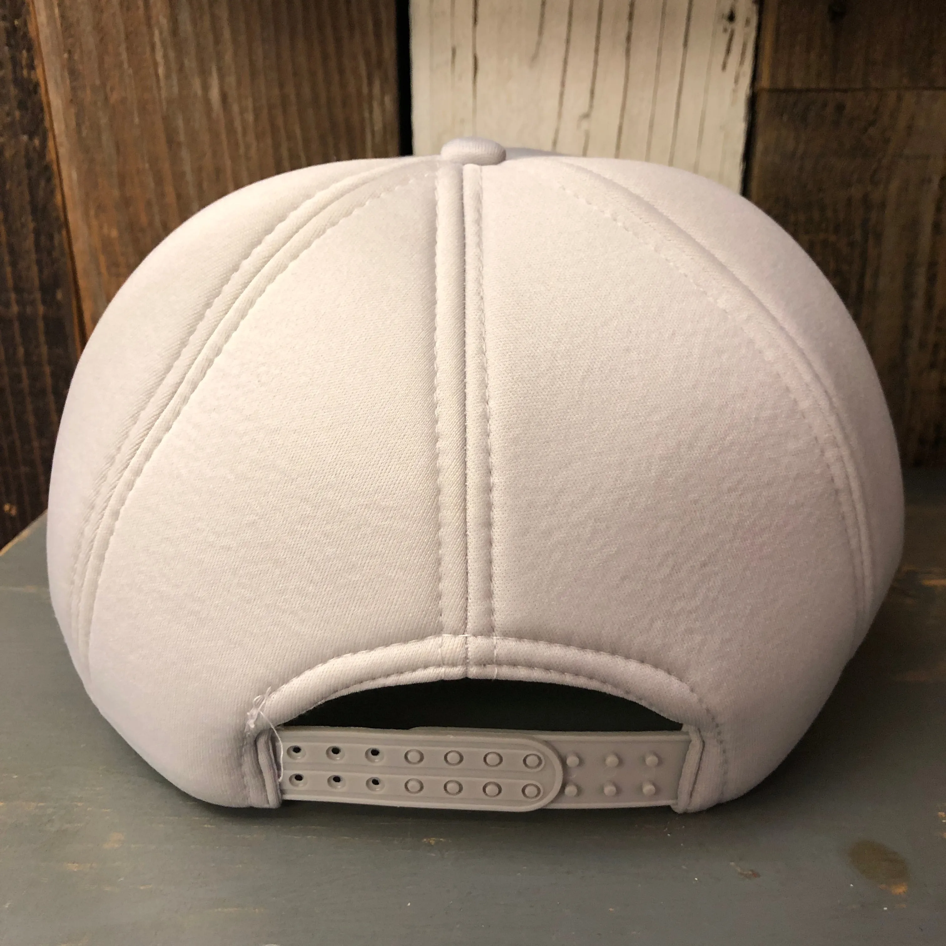 Hermosa Beach FIESTA Winter All Foam Trucker Cap Hat - Grey