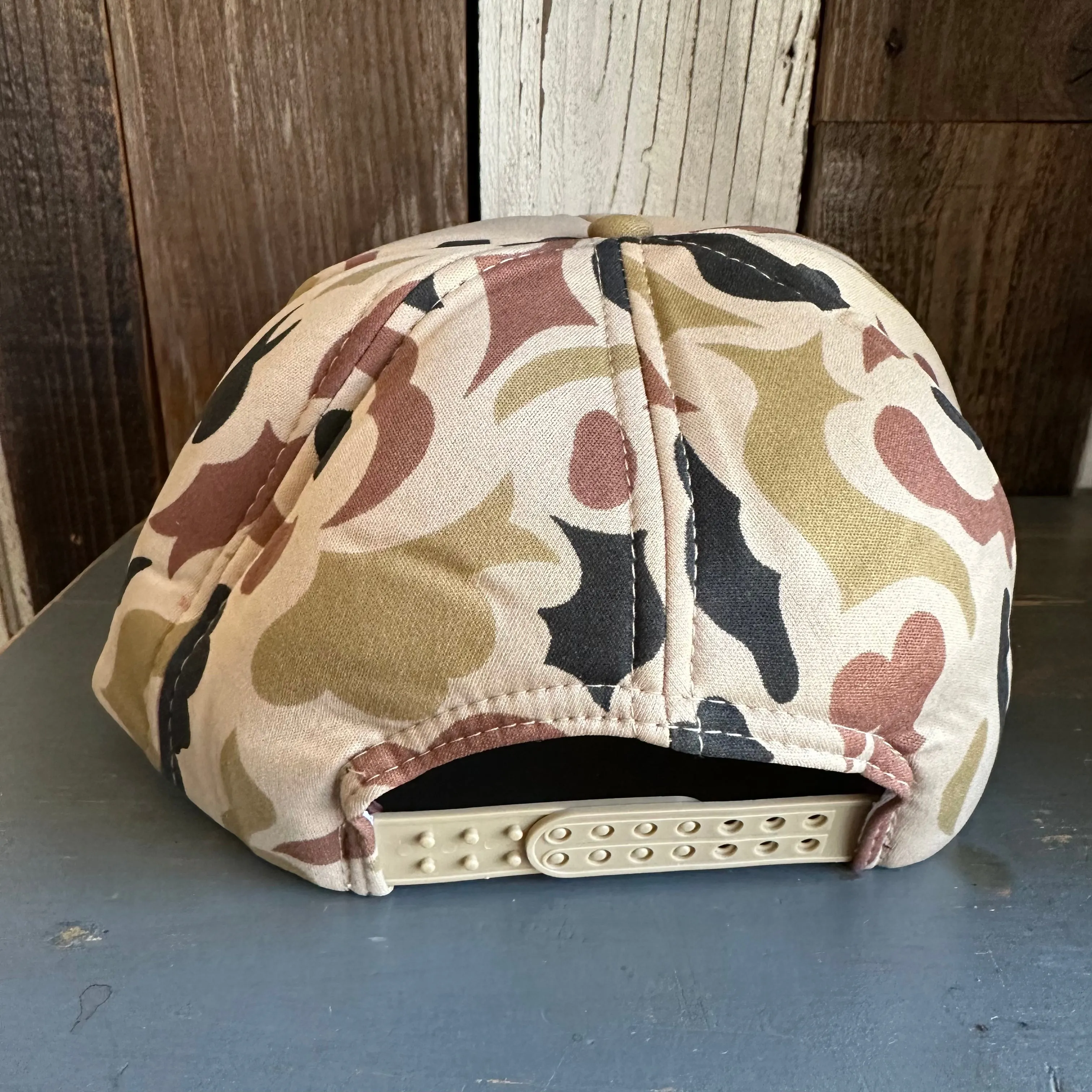 Hermosa Beach SUNBEAMS Winter All Foam Cap Hat - Sand Camo/Sand Front