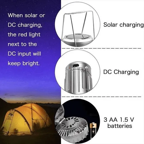 Hot Sale 50% OFF6-in-1 Portable Solar LED Camping Lantern