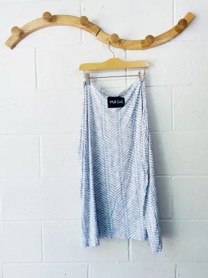 Light Blue   White Multi Use Nursing Cover, OS