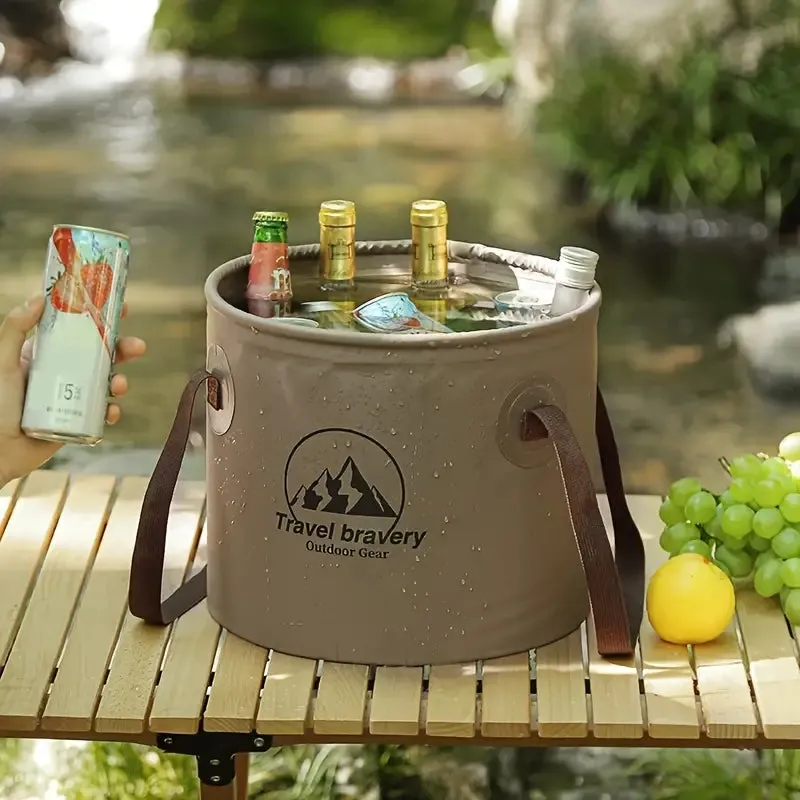 Portable Folding Bucket for Outdoor Activities