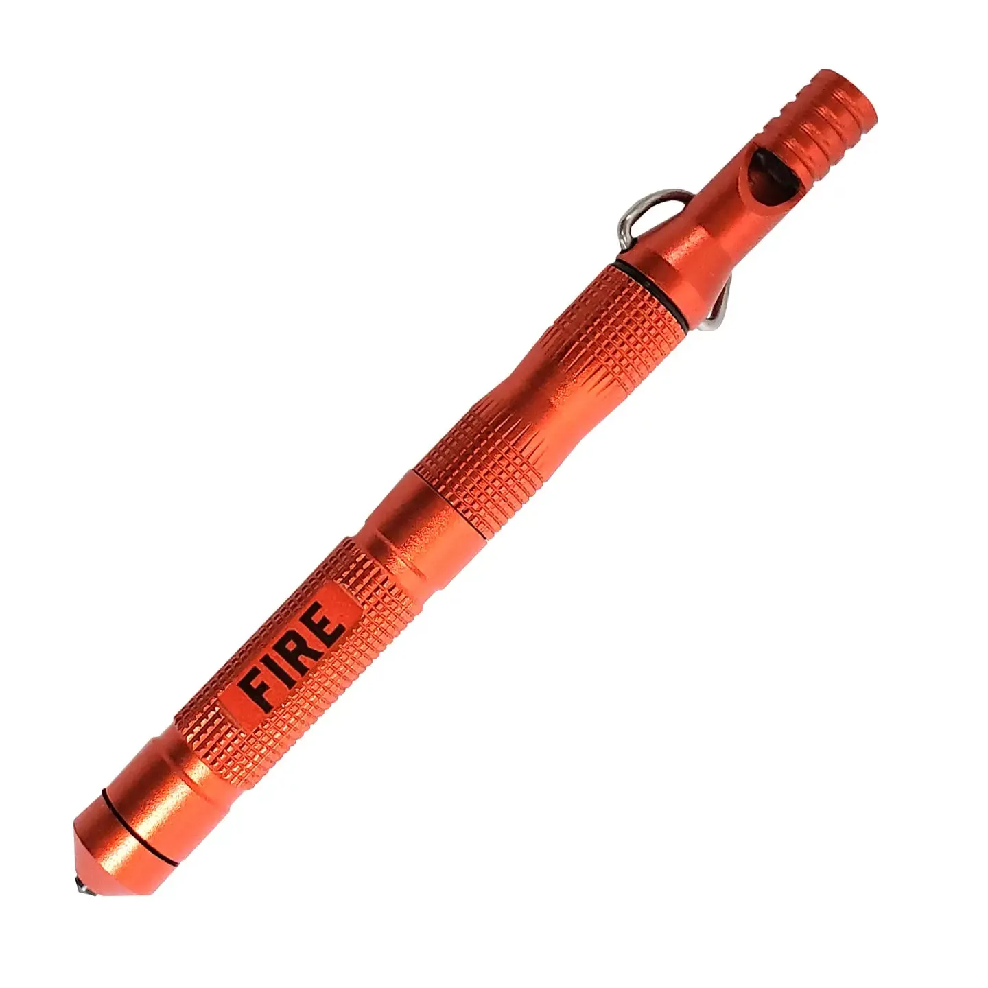 "Fire Starter" Emergency Whistle &amp; Glass Breaker Multifunction Tool