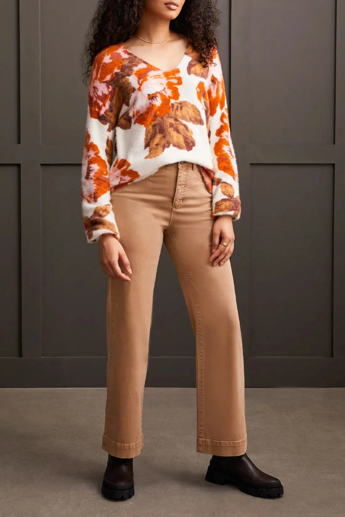 TRIBAL 2 WAY FRONT TO BACK SWEATER - 55850-5054-0544